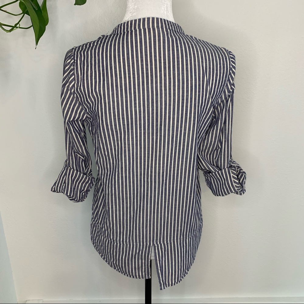 Sundance Split Back Button Down Shirt Size Xs - image 7